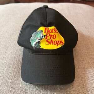 Bass Pro Shops Black Cap Adult Size